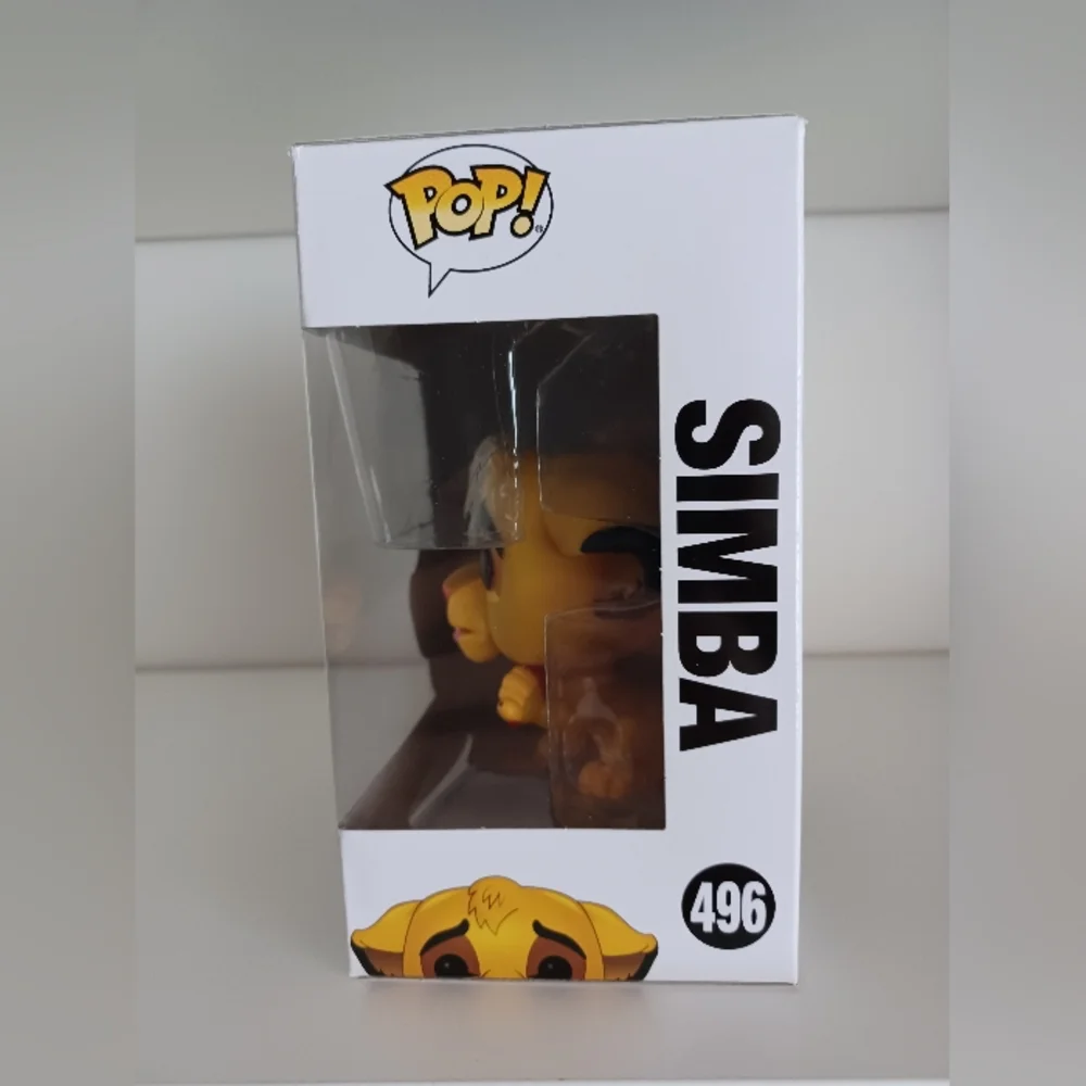 Disney Simba With Grub 496 From The Lion King Vinyl Figure Funko Pop Collectible